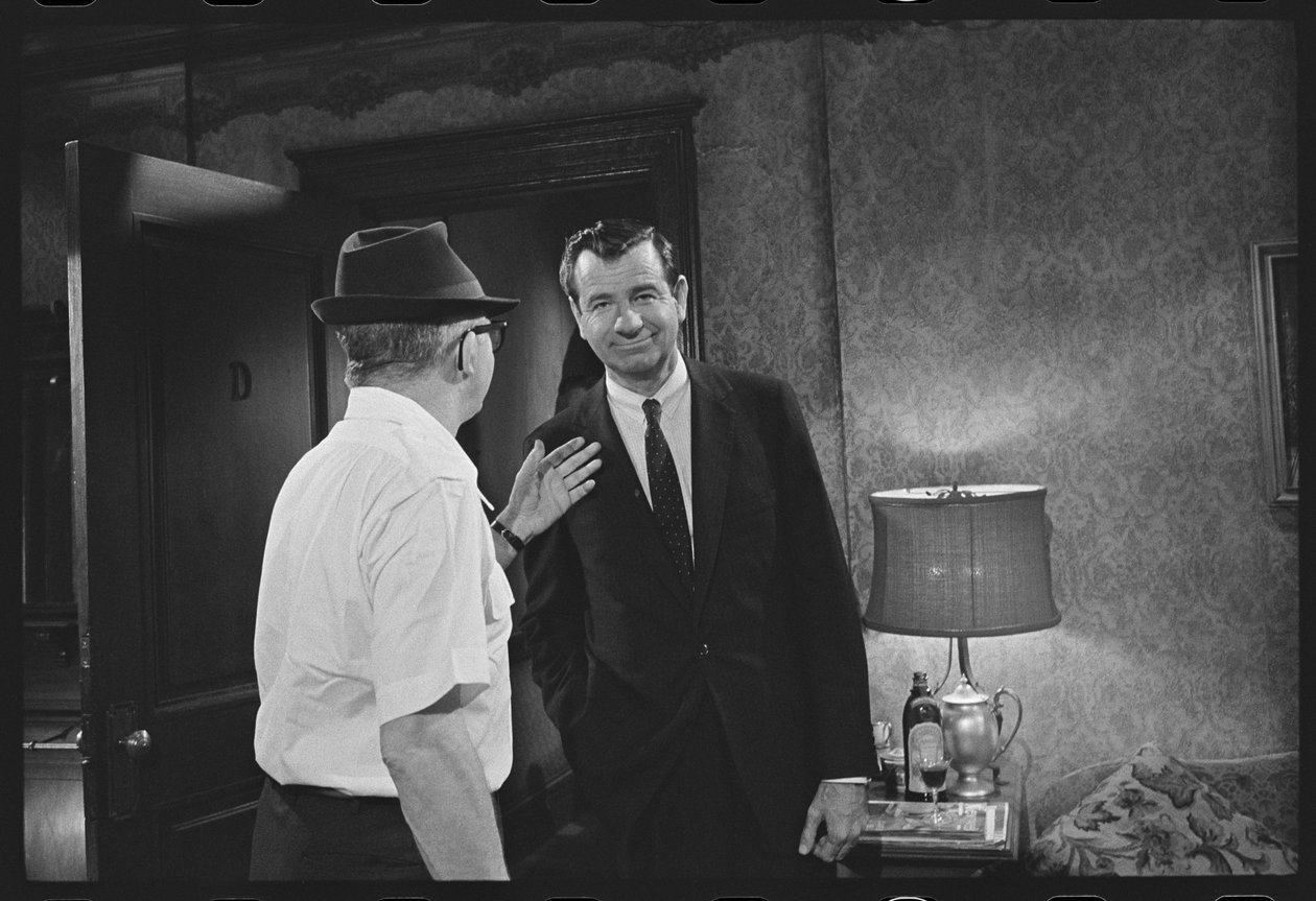 Billy Wilder ja Walter Matthau The Fortune Cookie -elokuvan kuvauksissa tekijältä Orlando Suero