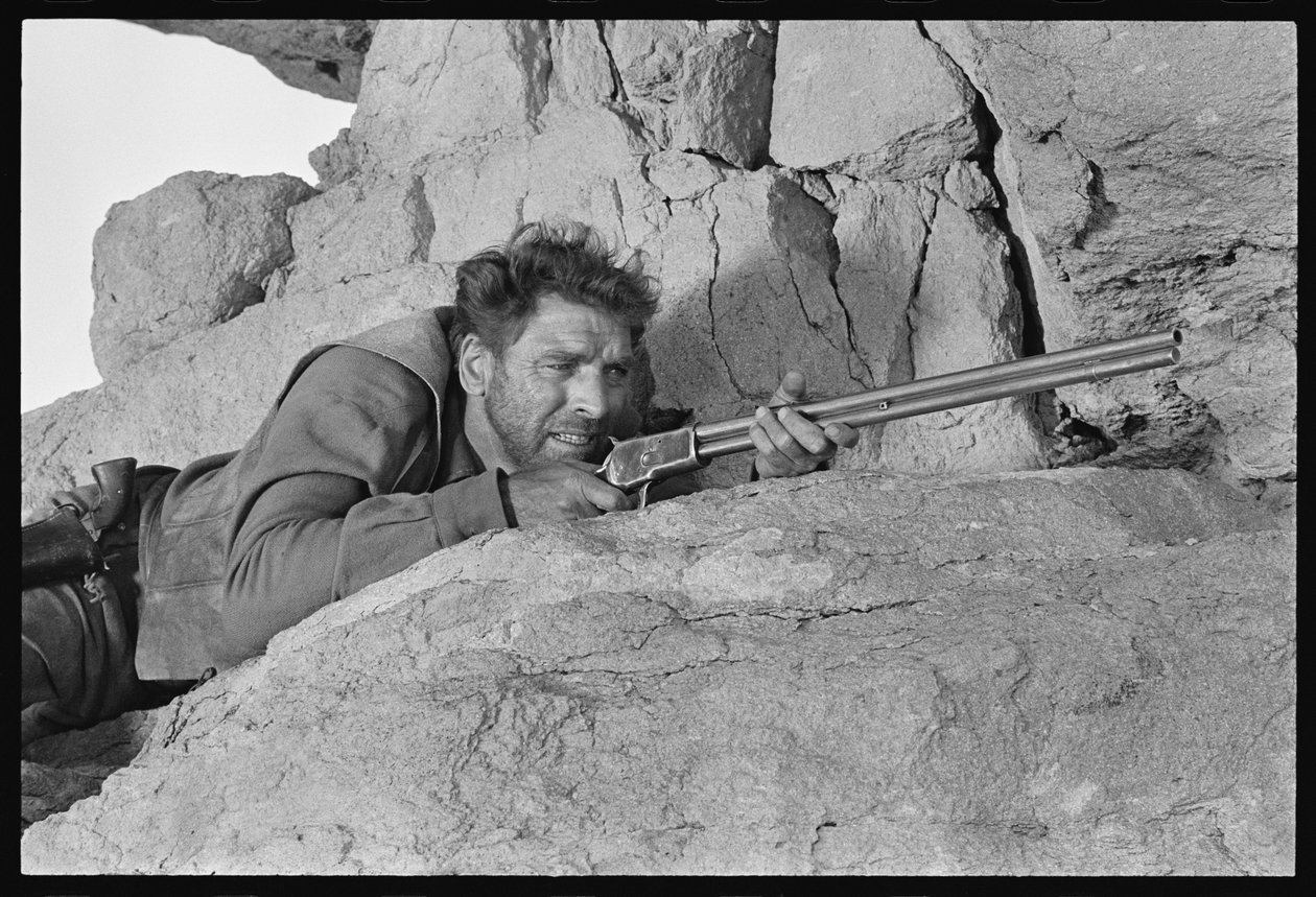 Burt Lancaster elokuvassa The Scalphunters, 1968 (m/v kuva) tekijältä Orlando Suero