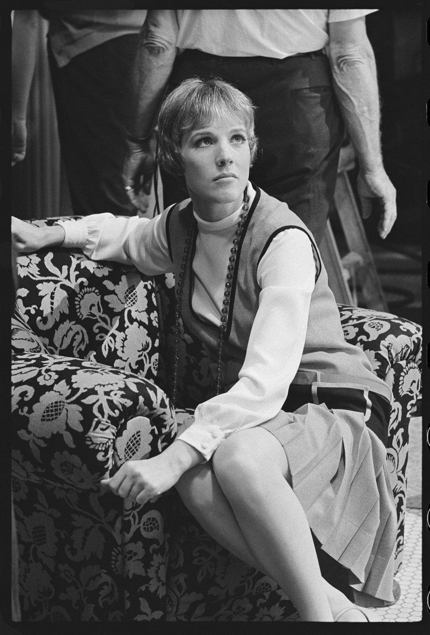 Julie Andrews "Thoroughly Modern Millie" -elokuvan kuvauksissa tekijältä Orlando Suero