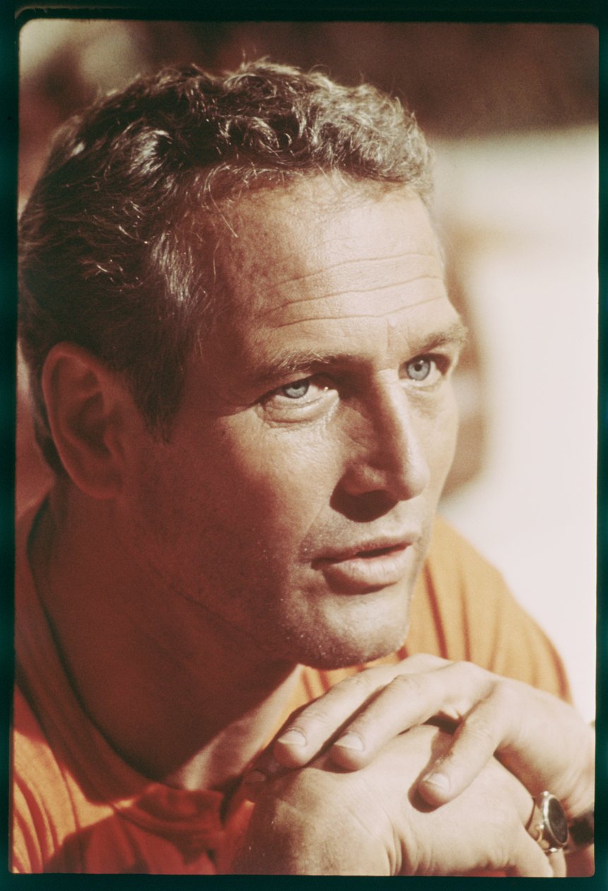 Paul Newman The Towering Inferno -elokuvan kuvauksissa tekijältä Orlando Suero