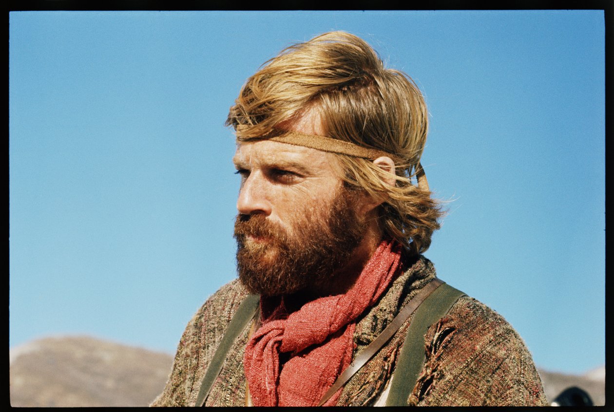 Robert Redford kuvauksissa, "Jeremiah Johnson", 1972 (kuva) tekijältä Orlando Suero