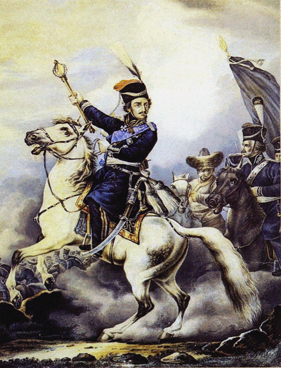 Kreivi Matvei Ivanovitš Platov 1757-1818 tekijältä Orlowski
