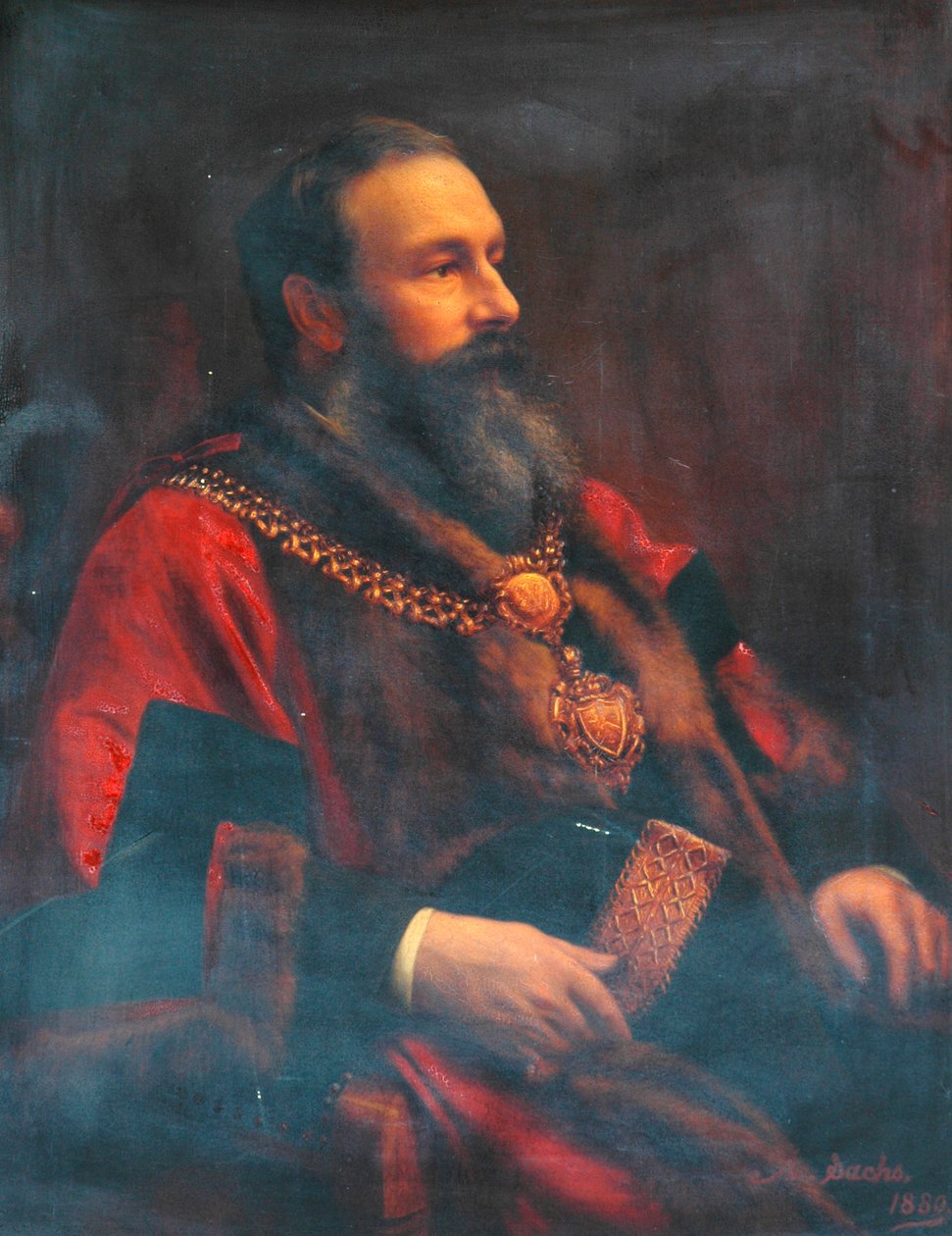 Sir Angus Holden, 1880 tekijältä Oscar Albert Leopold Sachs