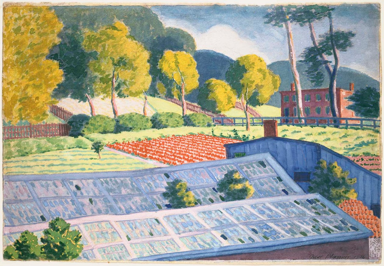 Fort Washington Avenue vuonna 1911 tekijältä Oscar Florianus Bluemner
