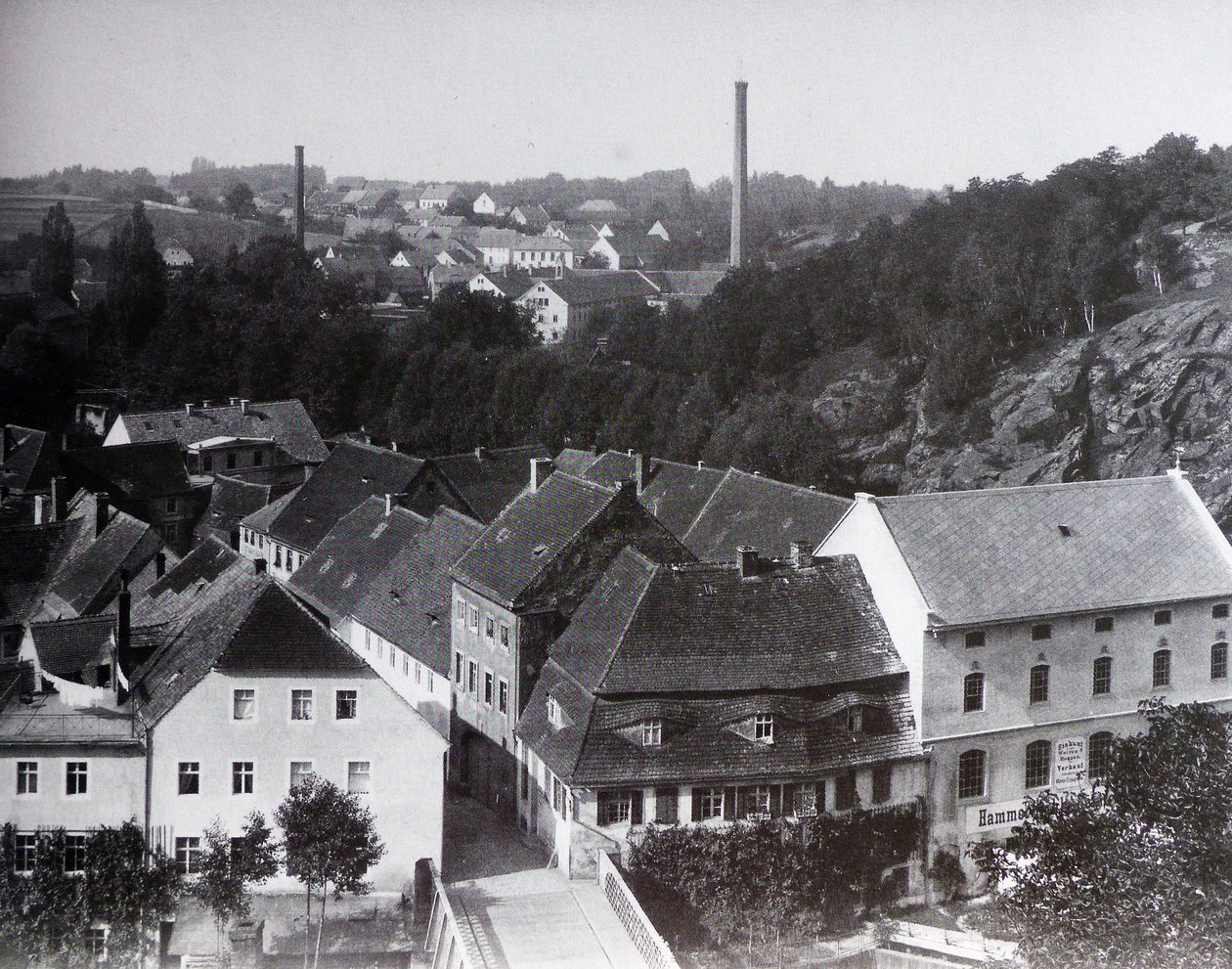 Seidauer Brücke, Hammer-Mühle tekijältä Oscar Meister; Uploader Dr. Bernd Gross