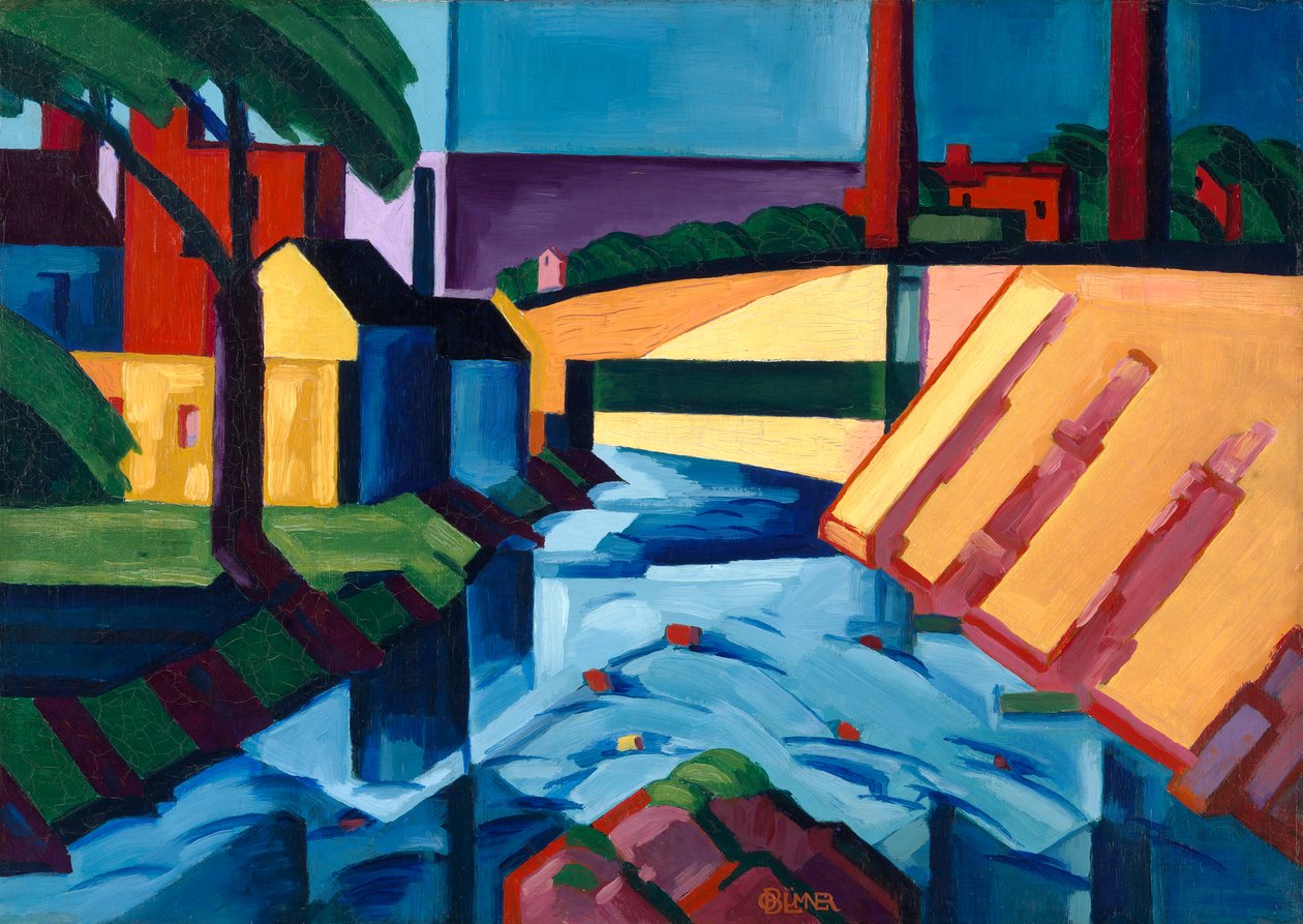 Iltaäänet, 1911-1917. tekijältä Oscar Bluemner