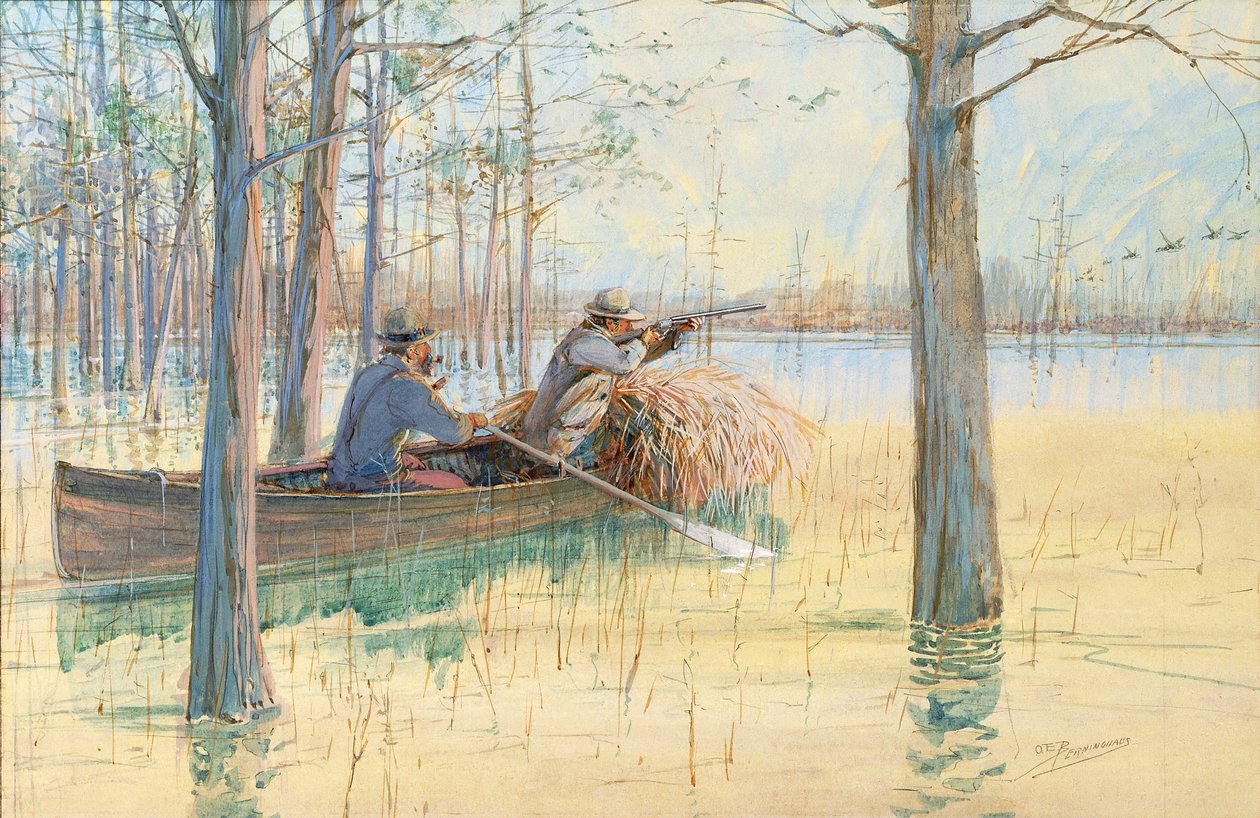 Ankkametsästäjät tekijältä Oscar Edward Berninghaus