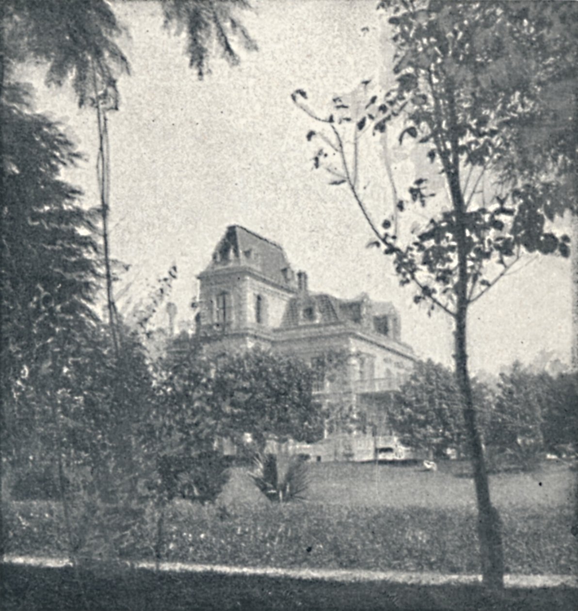 Da palatsi. Veridiana Prado - Yksityistalot S. Paulossa, 1895 tekijältä Oscar Ernheim