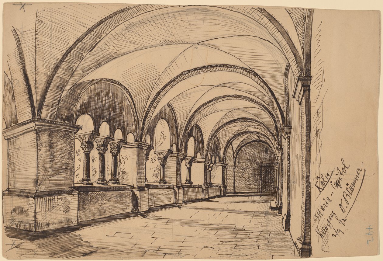 Köln, Maria-Capitol tekijältä Oscar F. Bluemner