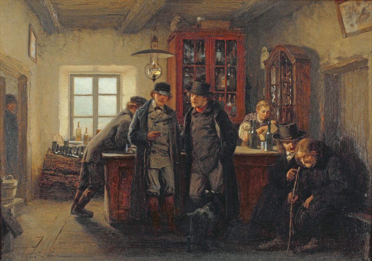 Talonpojat pubissa tekijältä Oskar Hoffmann