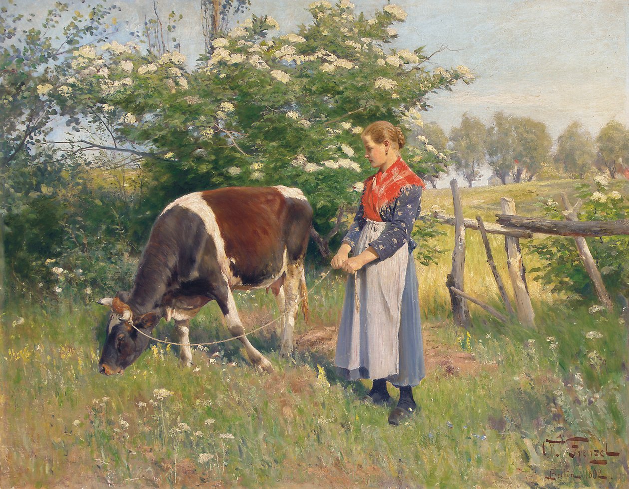 Maitotar, 1892 tekijältä Oskar Frenzel