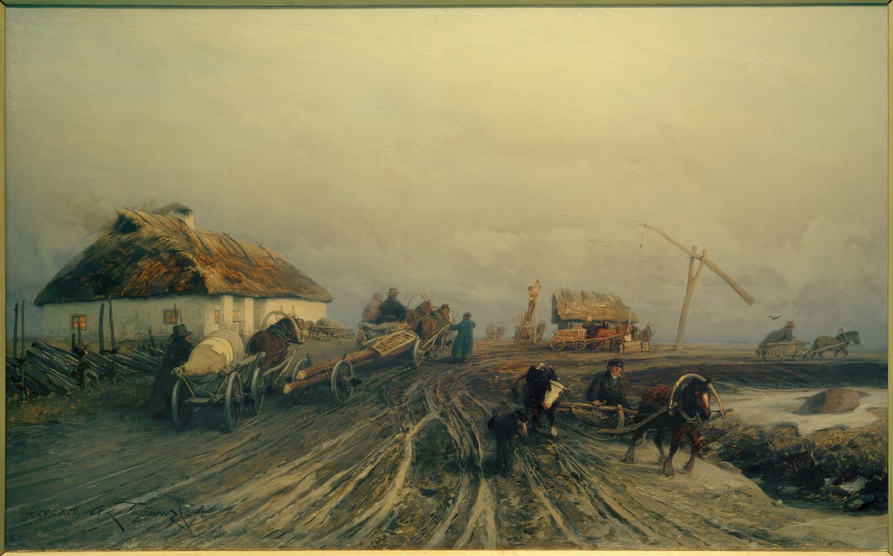 O.Hoffmann, Vorfrühling Virossa tekijältä Oskar Hoffmann