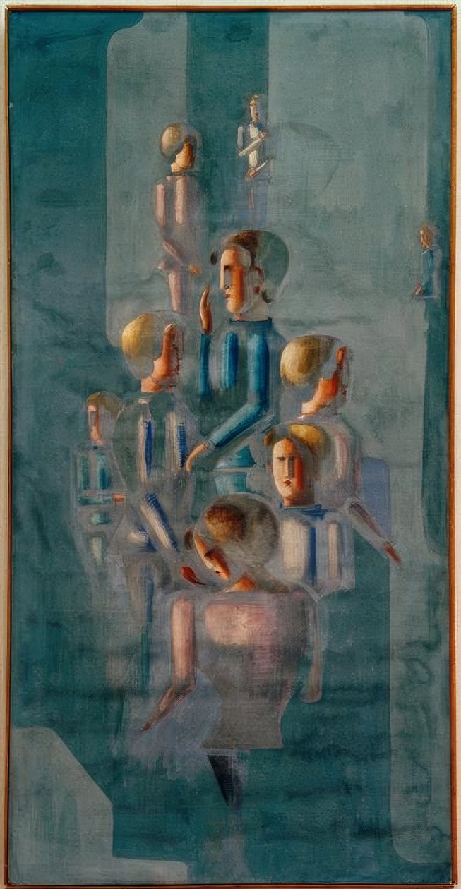 Folkwang-Zyklus: Unterricht II tekijältä Oskar Schlemmer