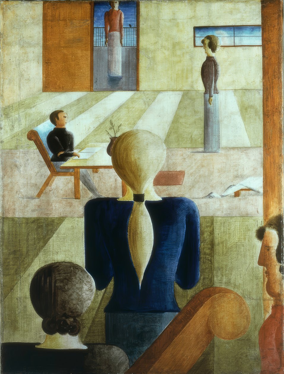Frauenschule tekijältä Oskar Schlemmer