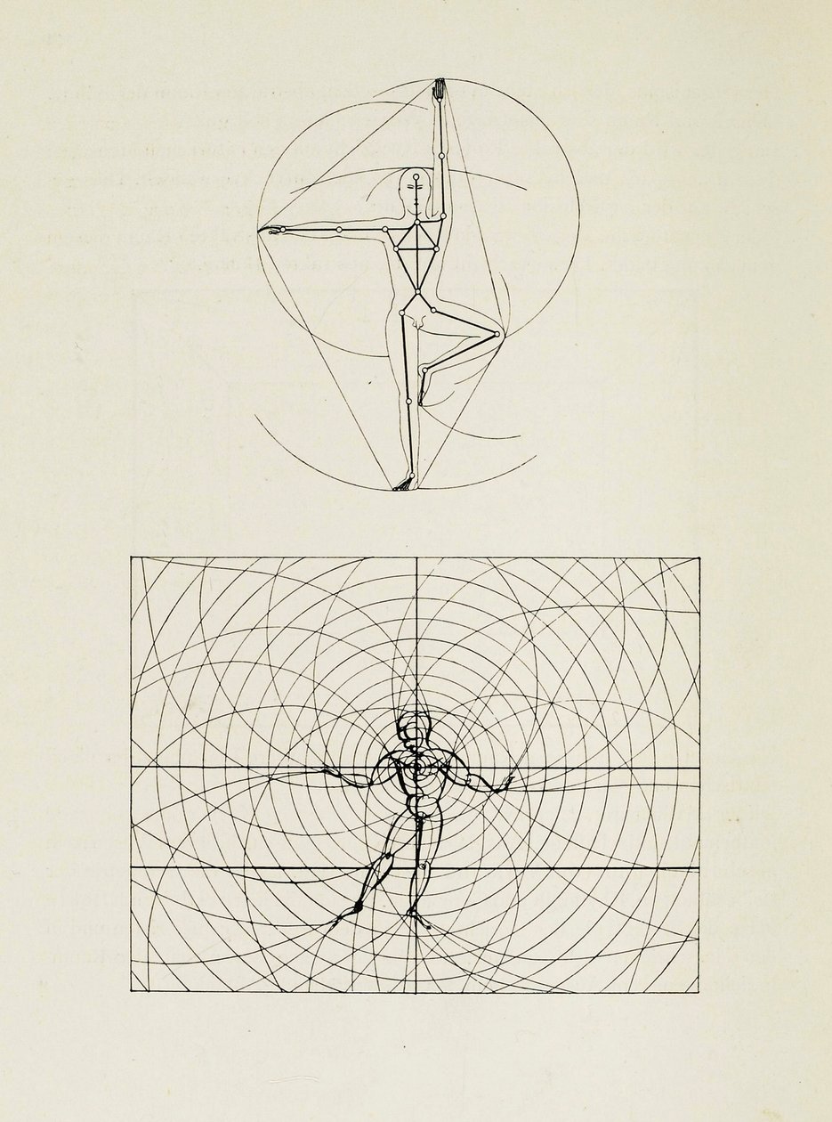 Bauhausin näyttämöltä Bauhausin näyttämö, 1925. tekijältä Oskar Schlemmer