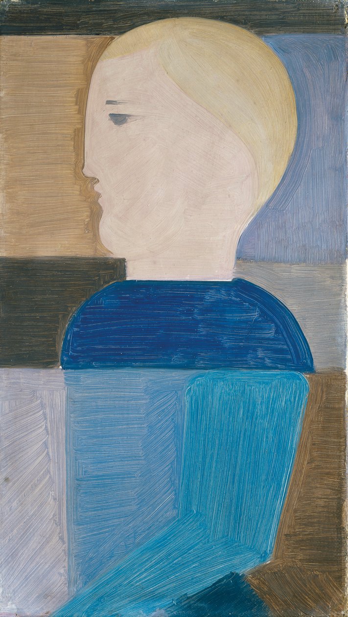 Halbfigur nach links gewandt tekijältä Oskar Schlemmer
