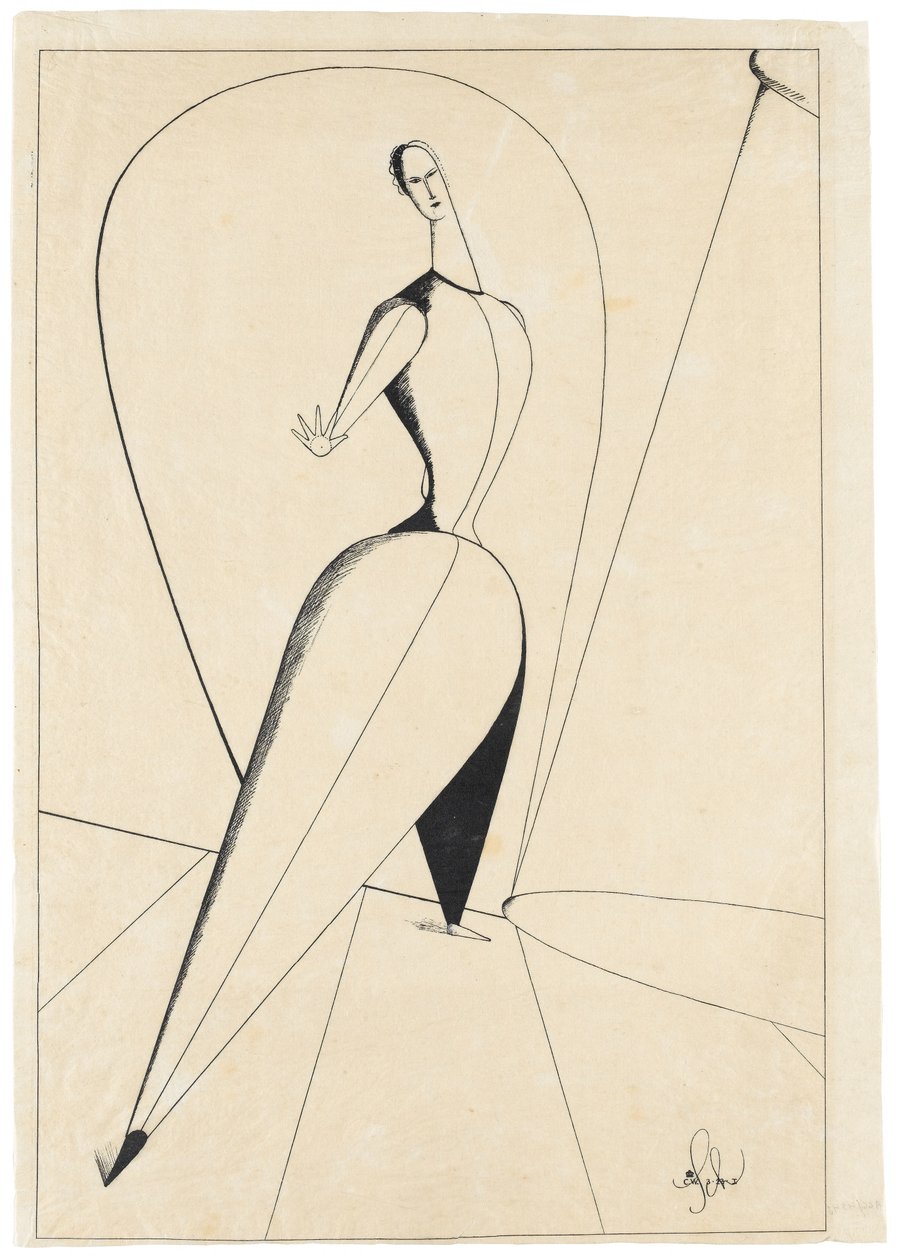 Tanssija tekijältä Oskar Schlemmer