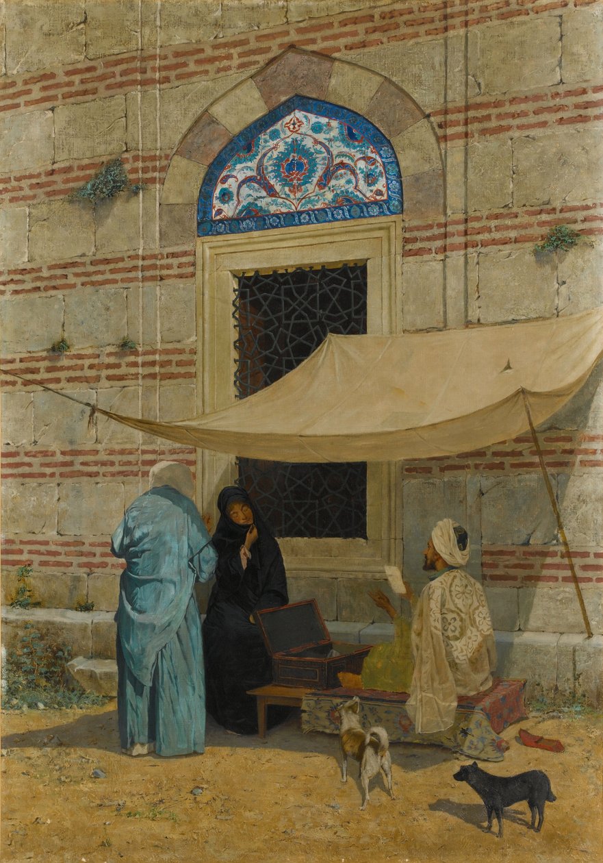 Arzuhalci, julkinen kirjuri tekijältä Osman Hamdi Bey