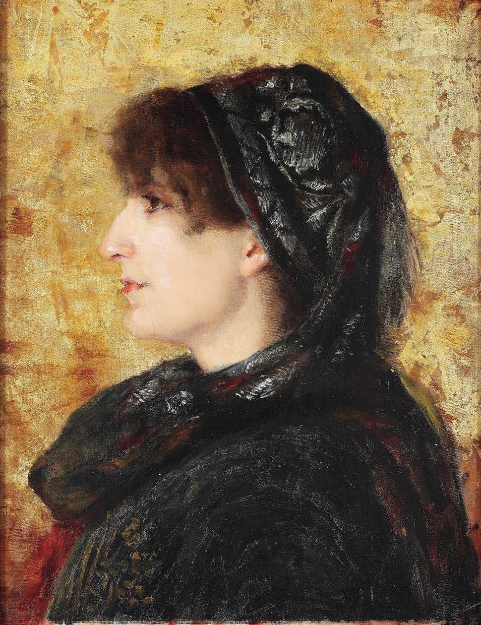 Naile Hanım Portresi, Naile Hanımin muotokuva tekijältä Osman Hamdi Bey