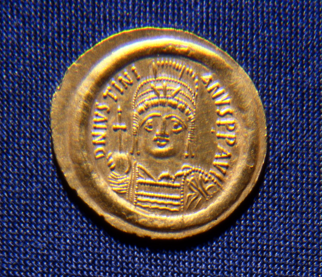 Kuningas Totilan kolikko, 541-52 (metalli) tekijältä Ostrogothic