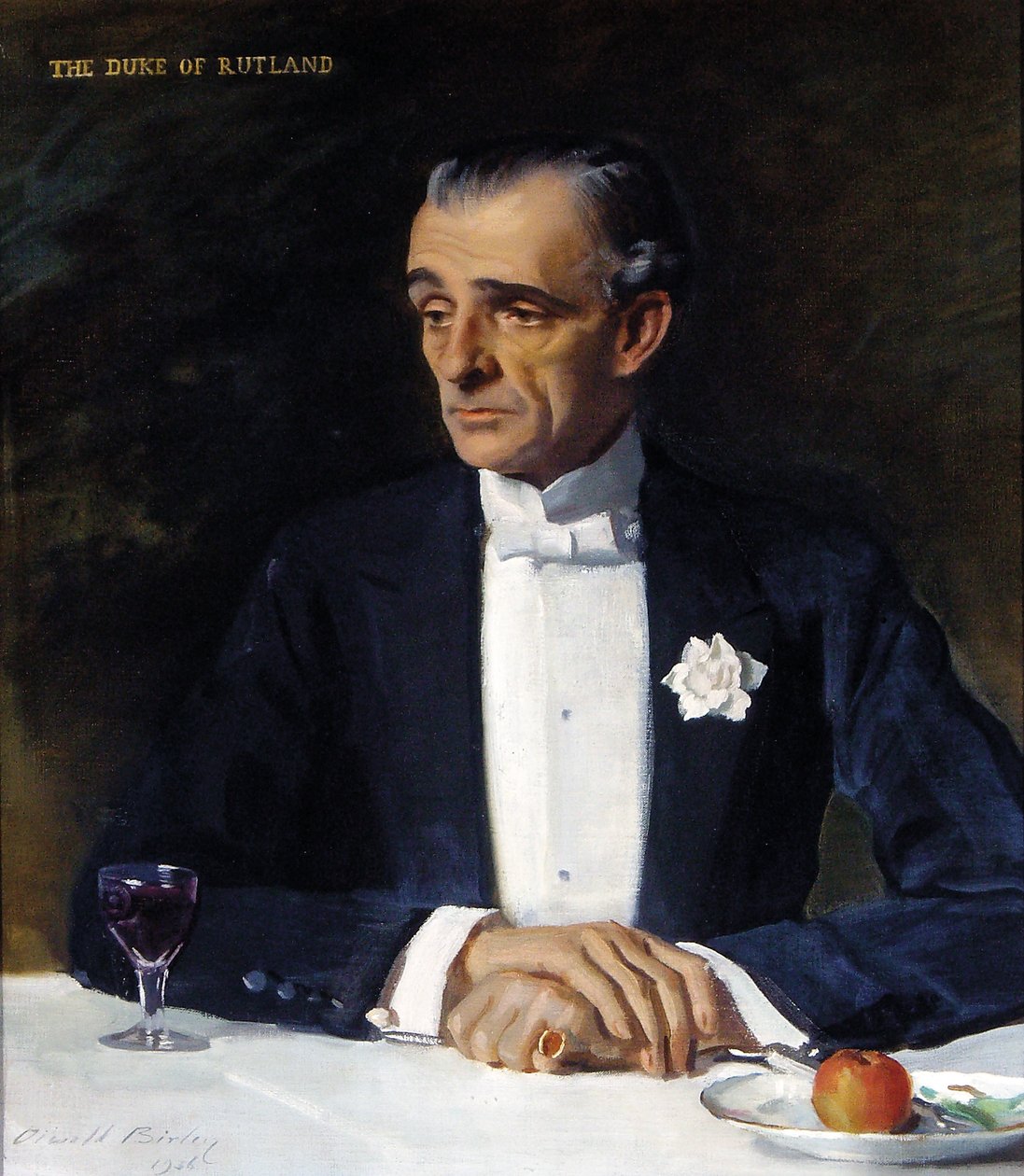 John Manners, Rutlandin 9. herttua tekijältä Oswald Hornby Joseph Birley