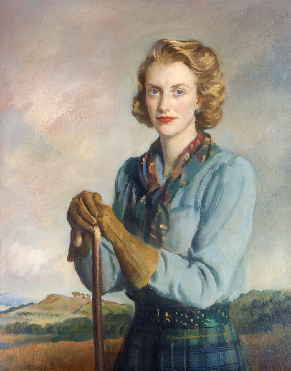 Elizabethin muotokuva tekijältä Oswald Hornby Joseph Birley