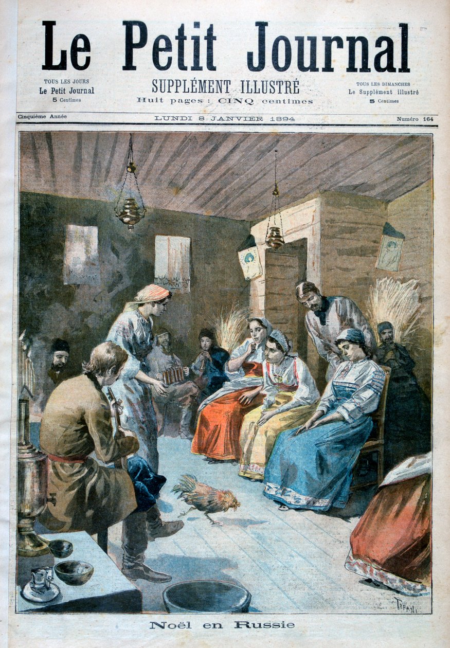 Joulu Venäjällä, 1893 1894 tekijältä Oswaldo Tofani