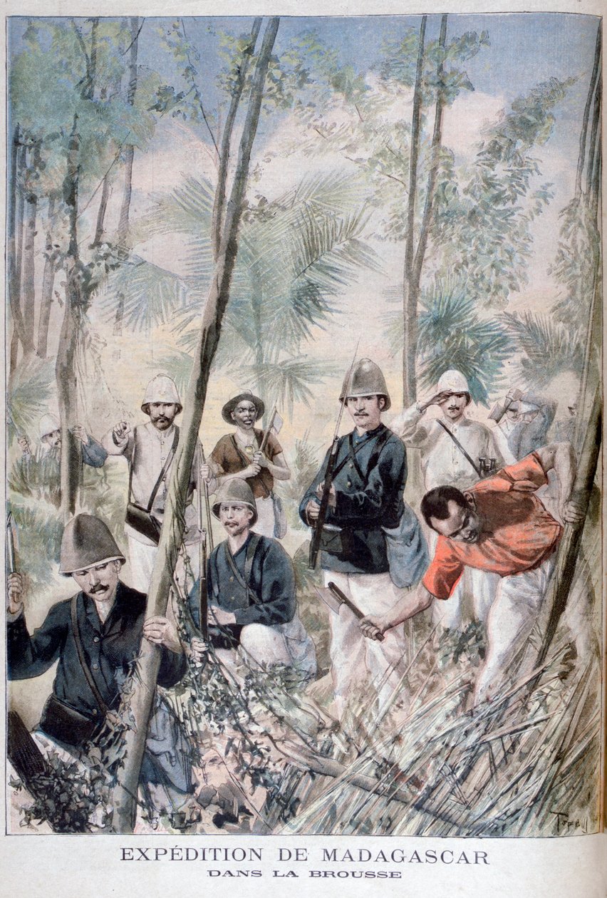 Madagaskarin retkikunta, 1895 tekijältä Oswaldo Tofani