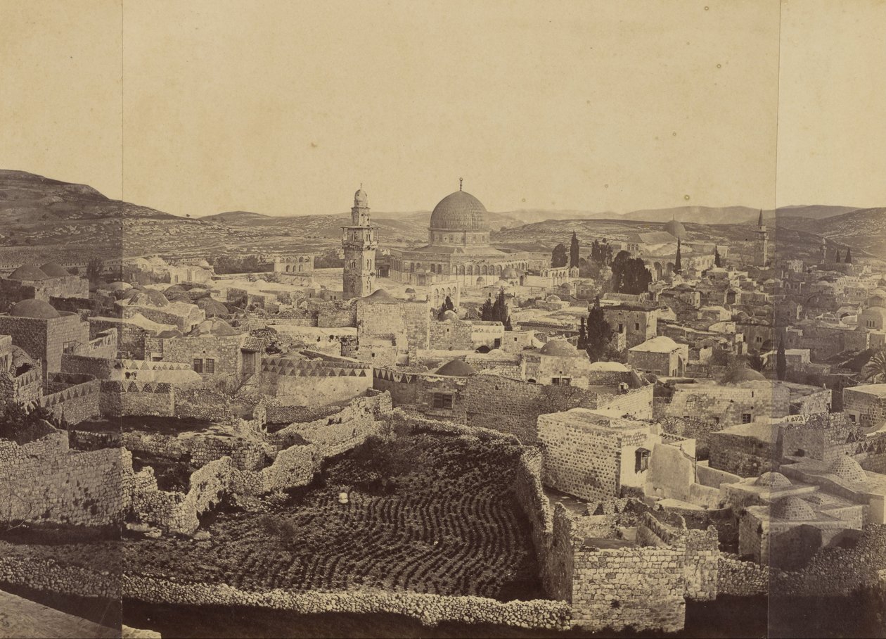 Panoraama Jerusalemista tekijältä Othon Von Ostheim