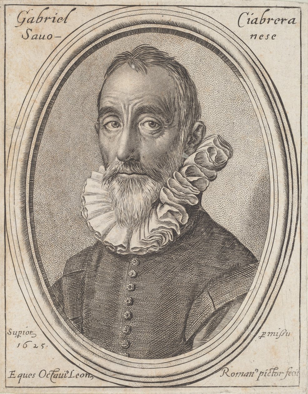 Gabriello Chiabrera tekijältä Ottavio Leoni