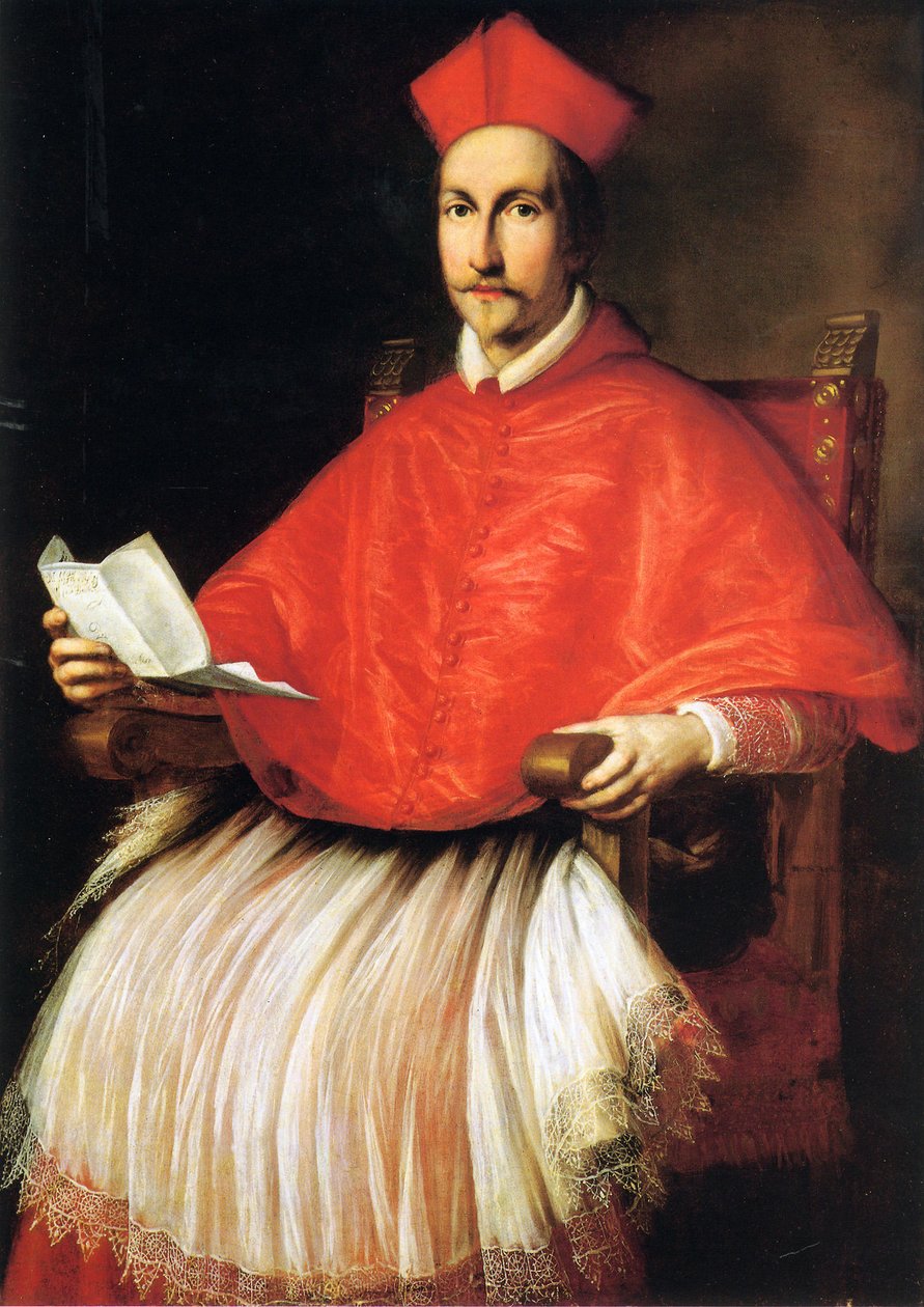 Kardinaali Francesco Barberinin muotokuva tekijältä Ottavio Leoni