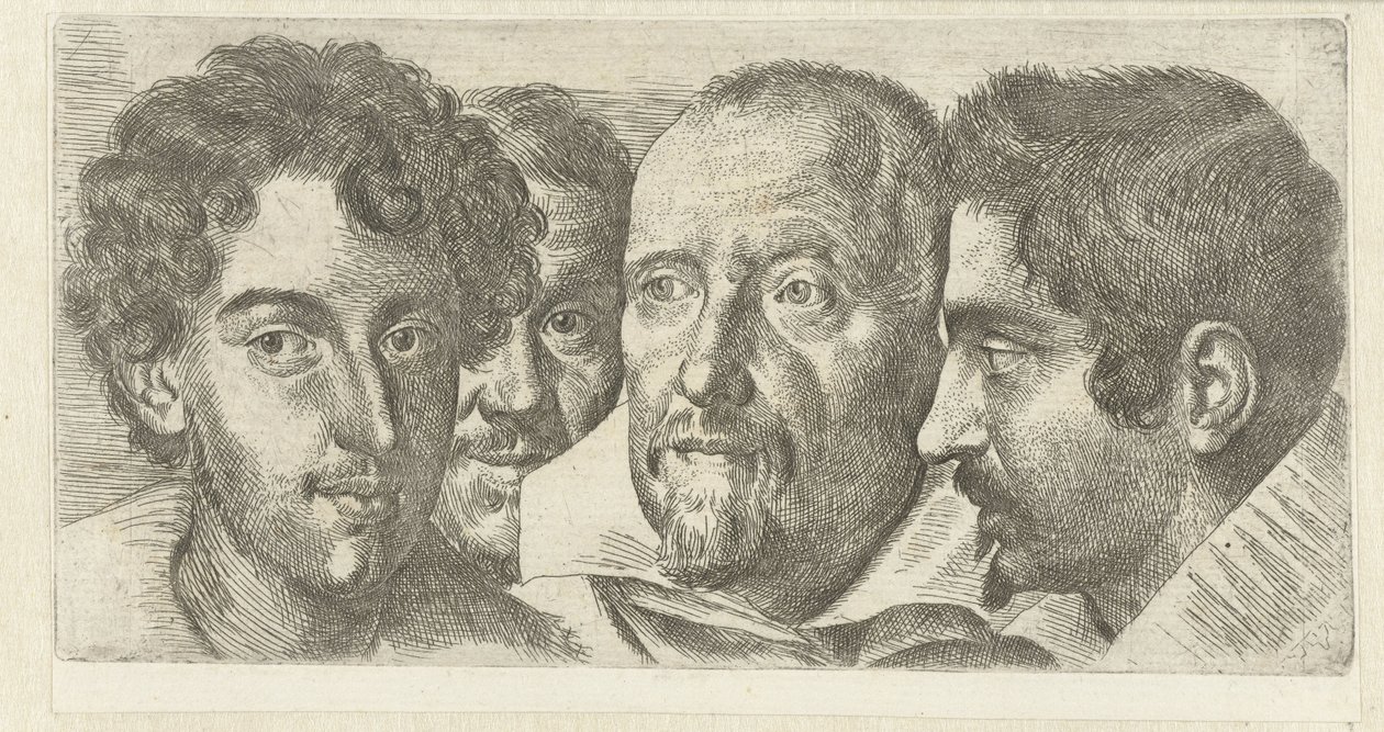 Cosimo Orsinon muotokuva, Cesare Bartolotti, Sigmund Laire Ottavio Leonin zelfportreetissa tekijältä Ottavio Mario Leoni