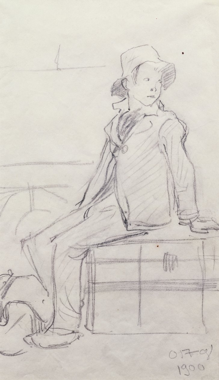 Pieni siirtolainen, 1900 tekijältä Ottilia Eva Adelborg