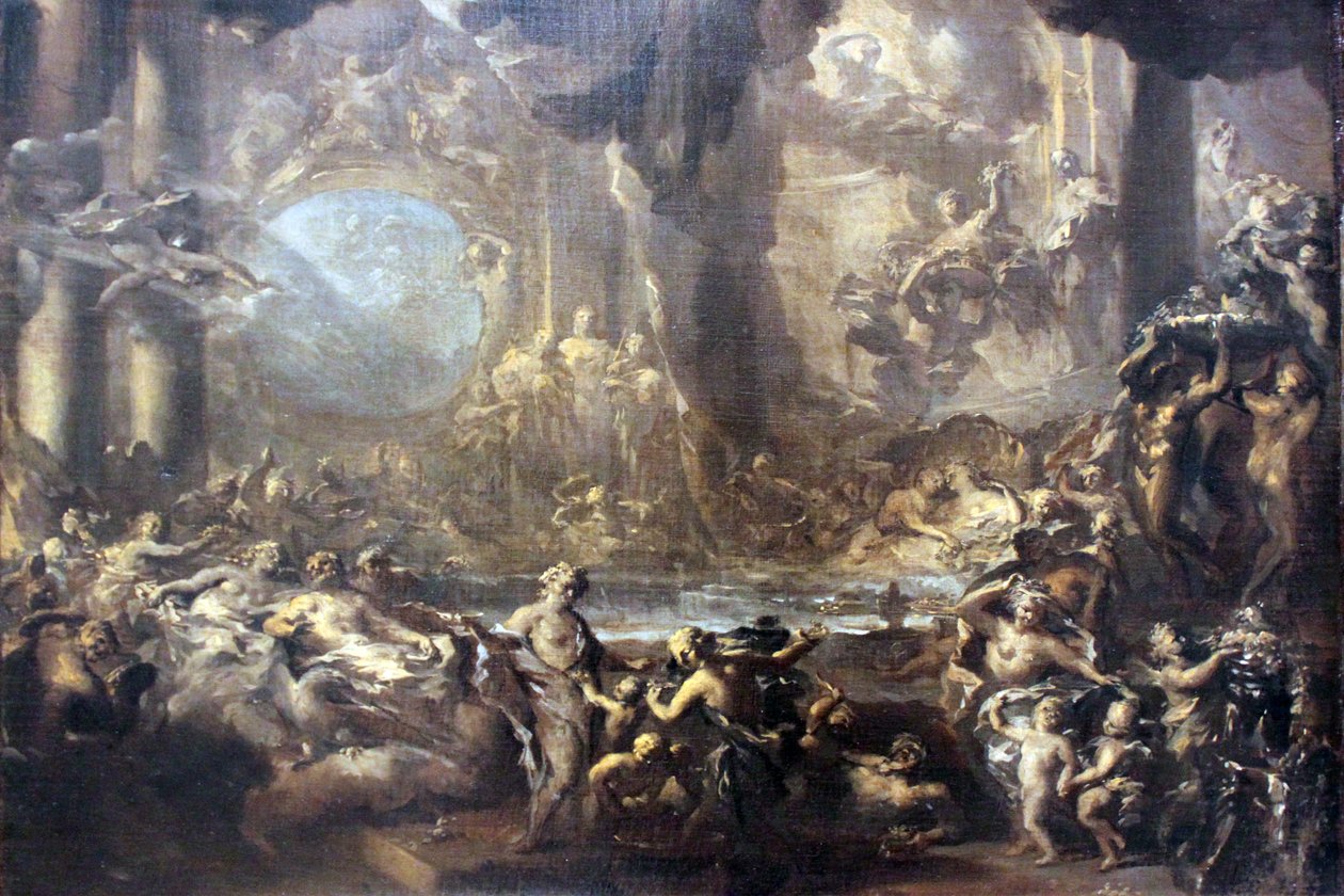 Die Hochzeit von Peleus und Thetis tekijältä Ottmar Elliger