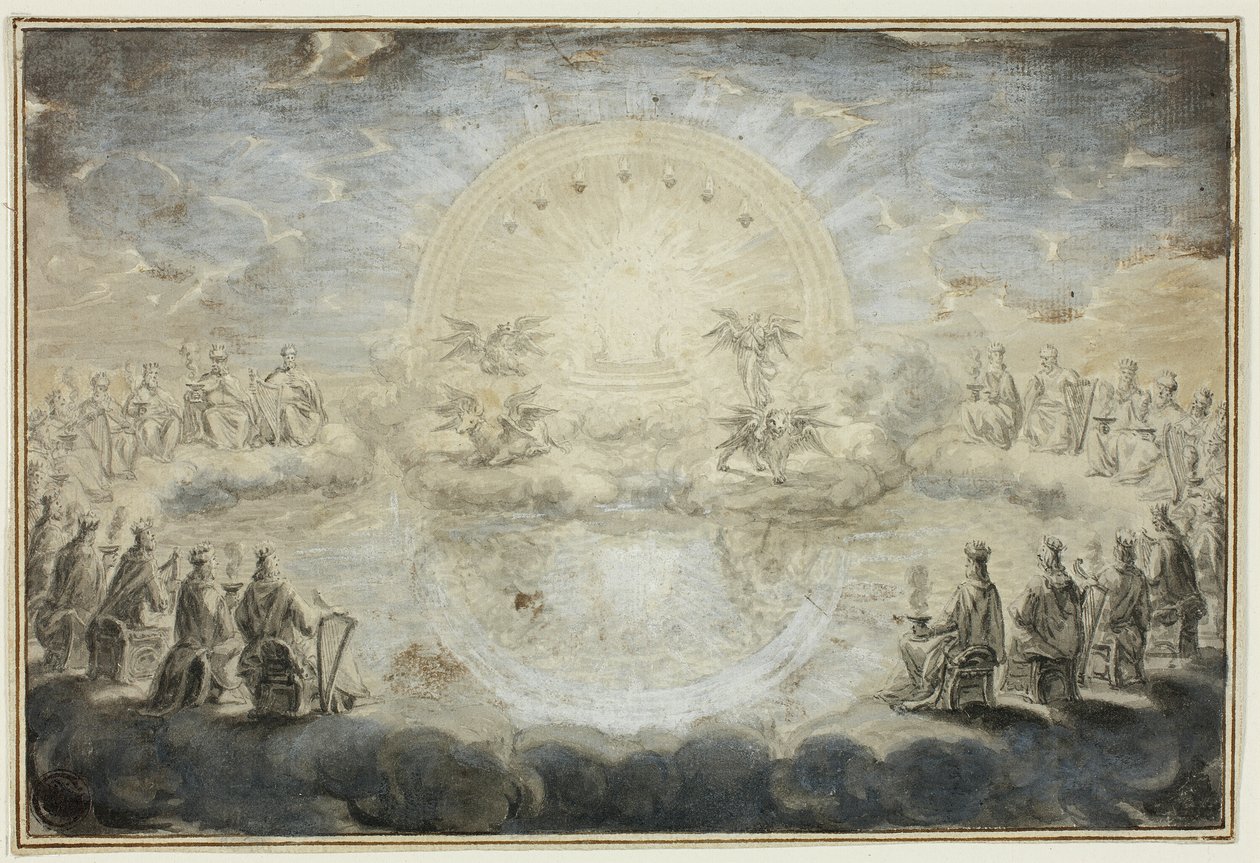 Kohtaus Ilmestyskirjasta tekijältä Ottmar Elliger the Younger