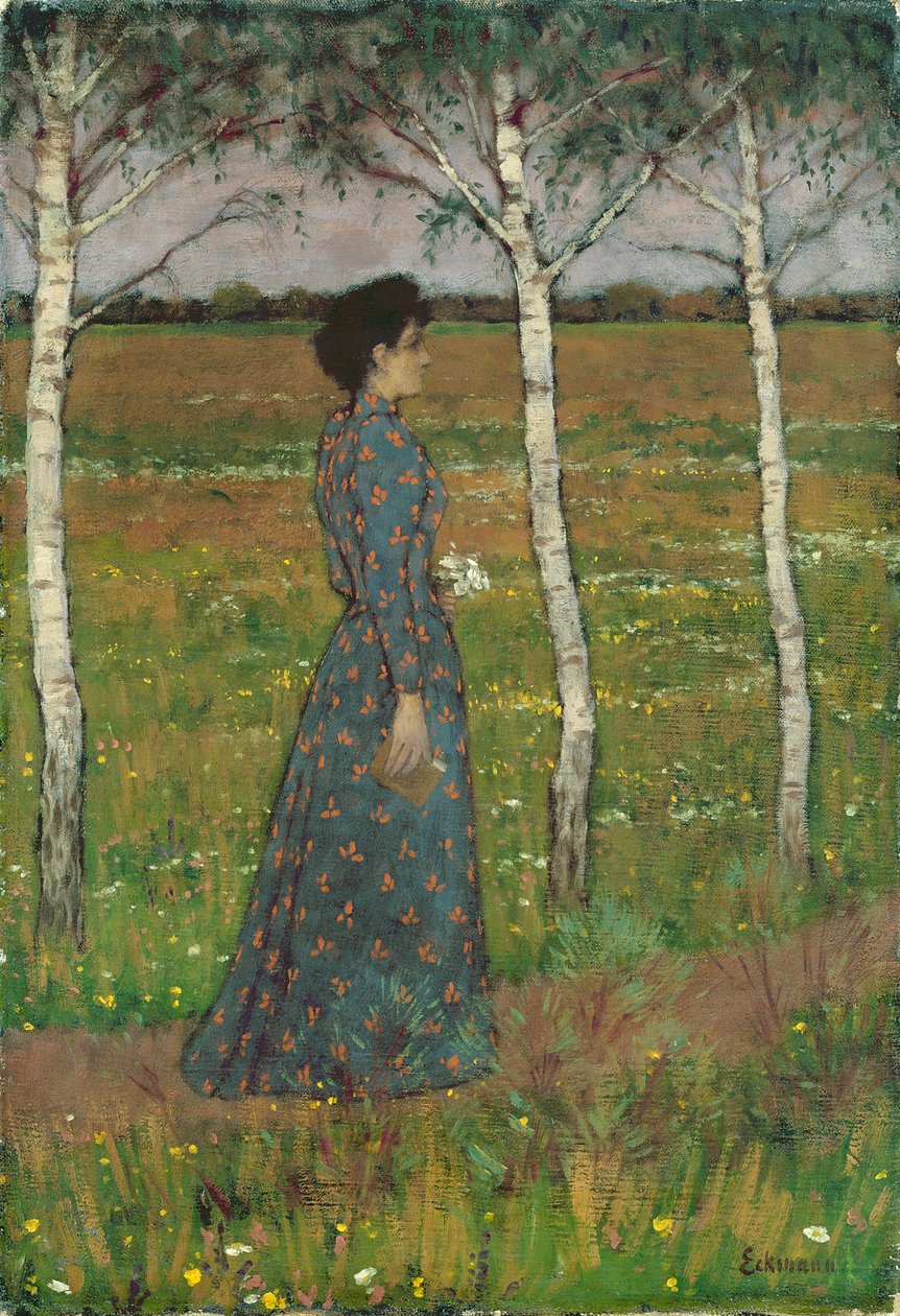 kevät tekijältä Otto Eckmann