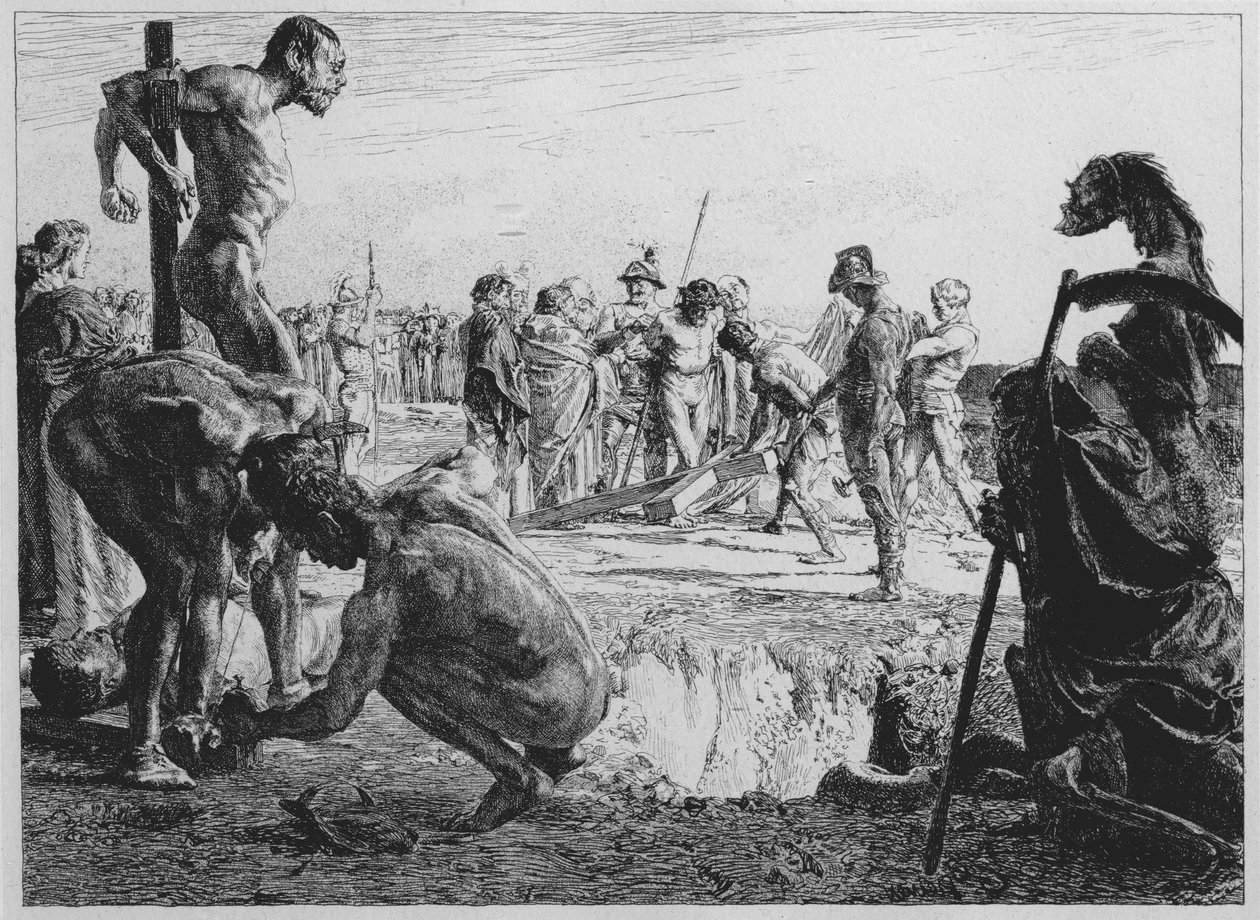 Golgata, 1896 tekijältä Otto Greiner