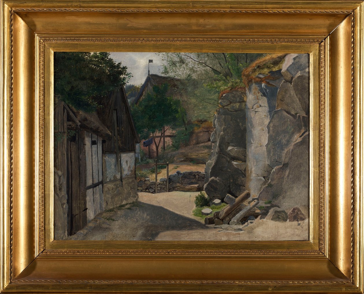 Näkymä Gudhjemiin tekijältä Otto Haslund