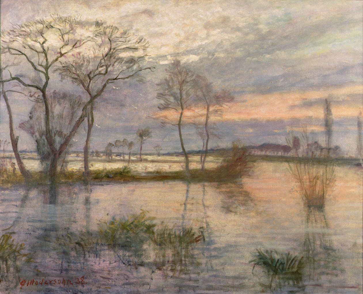 Ilta Wumme-joella tekijältä Otto Modersohn