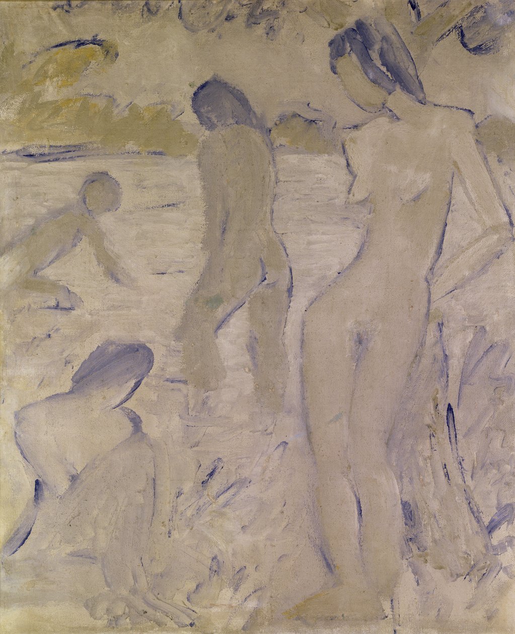 Uimarit, 1900-luku tekijältä Otto Mueller