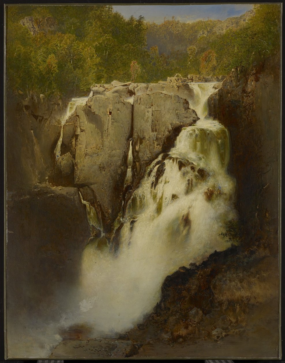 Falls of Ste. Anne, Quebec, 1865 tekijältä Otto Reinhold Jacobi