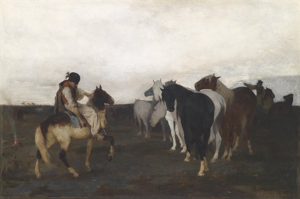 Pußtapferde tekijältä Otto von Faber du Faur