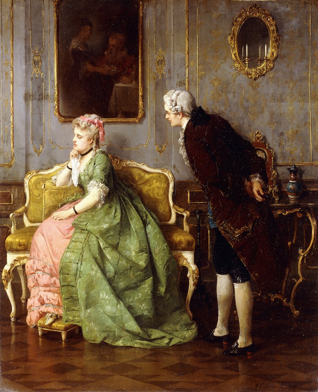 Anteeksipyyntö, 1869 tekijältä Otto Erdmann