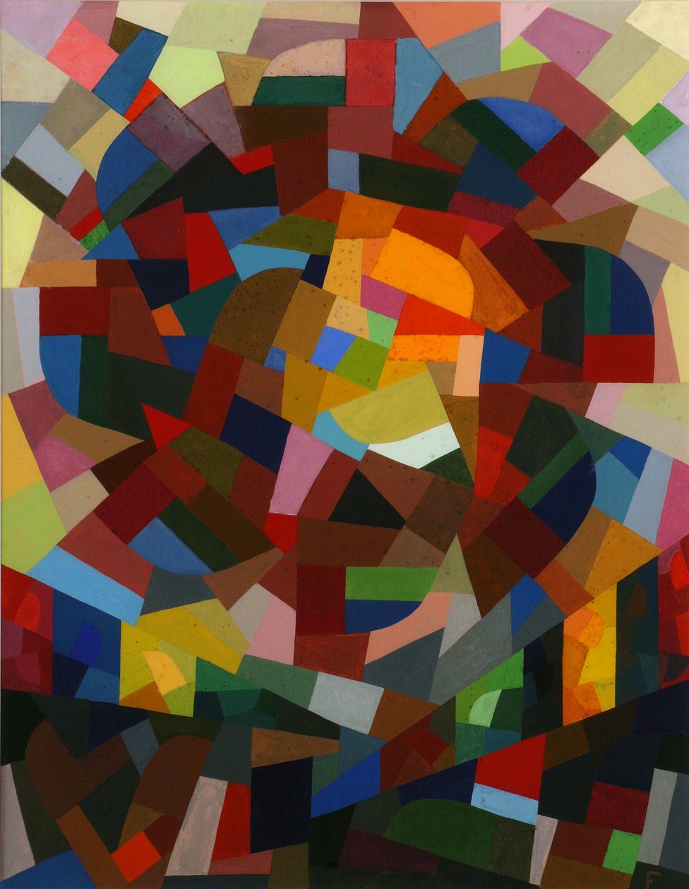 Ruusuke II, 1941. tekijältä Otto Freundlich