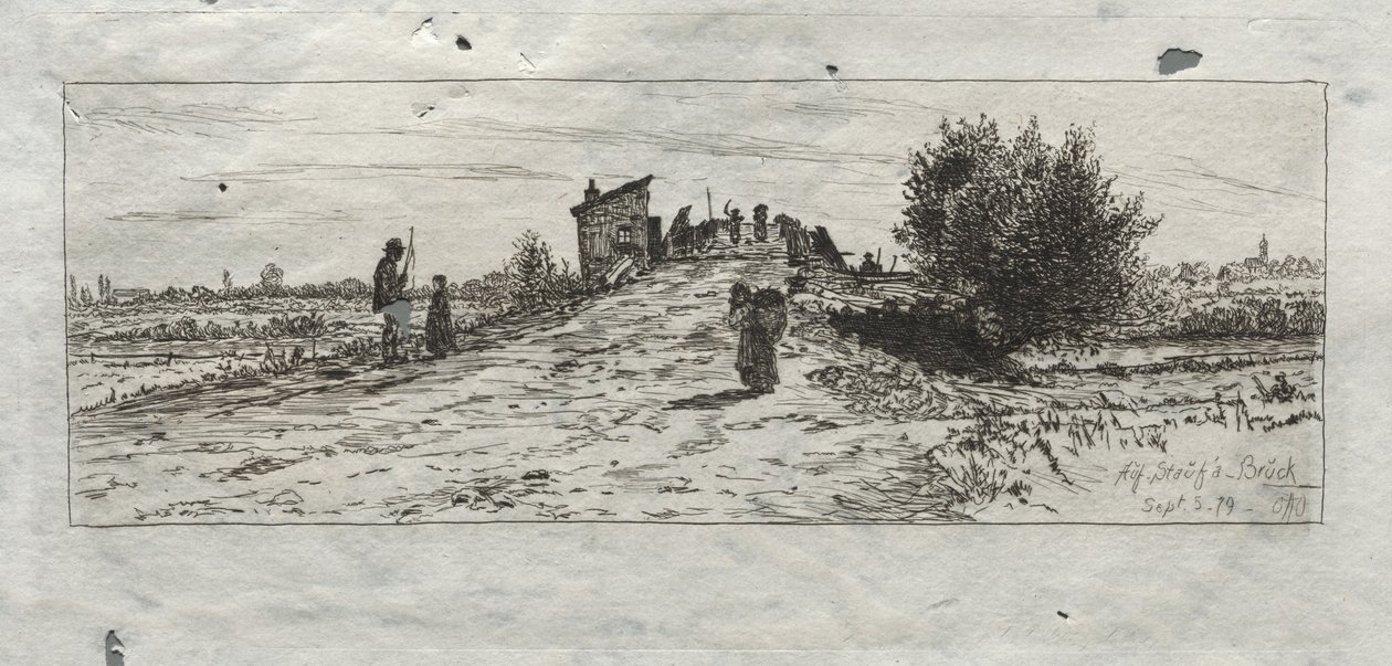 Stauf a-Bruckissa, 1879. tekijältä Otto H. Bacher