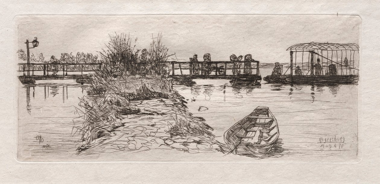 Regensburg, 1879. tekijältä Otto H. Bacher
