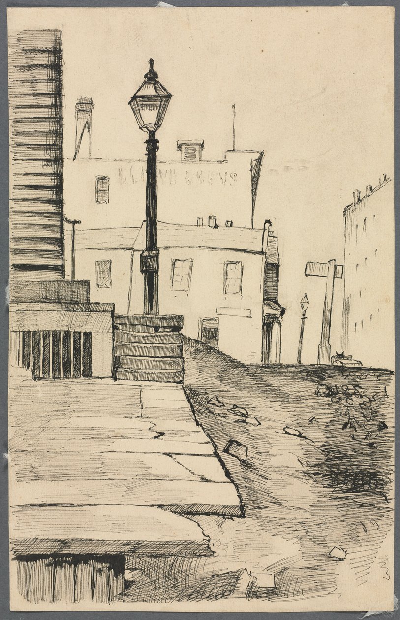 Street Scene, Cleveland. tekijältä Otto H. Bacher