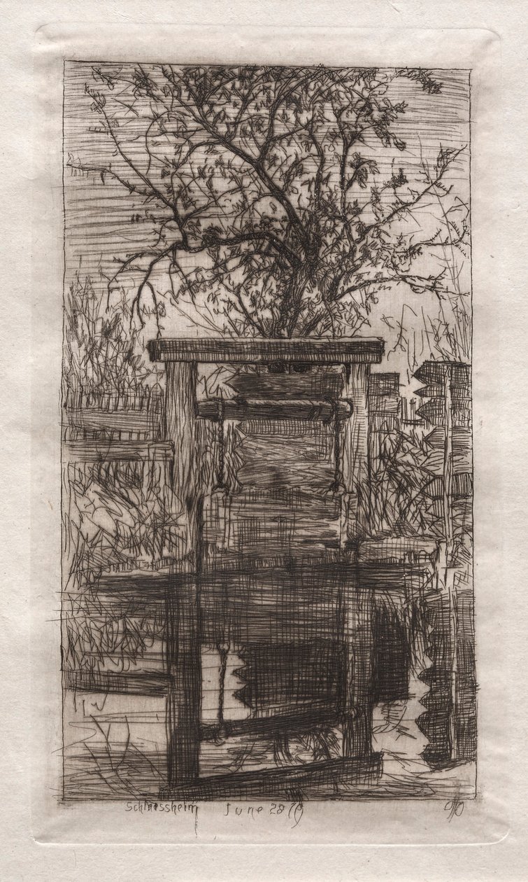 Lukko, Schleissheim, 1879. tekijältä Otto H. Bacher