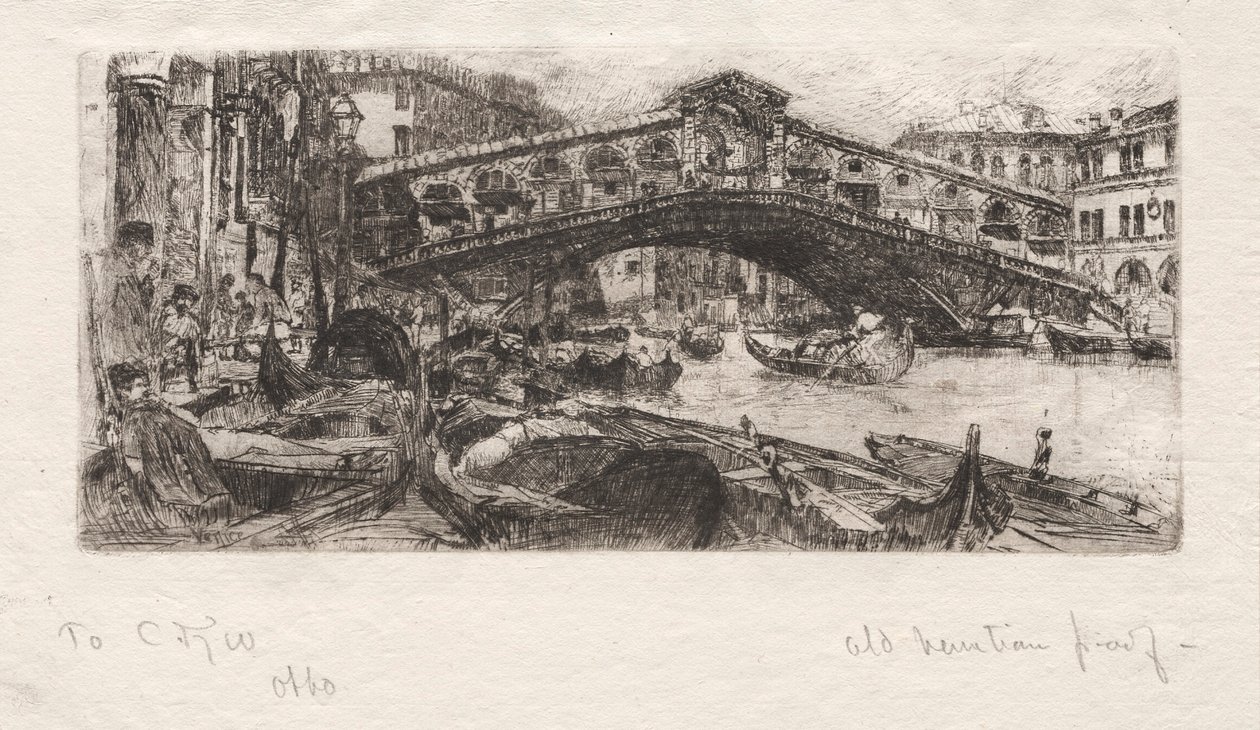 Rialto, Venetsia tekijältä Otto H. Bacher