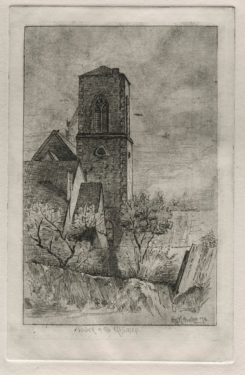 Kellotorni, 1878. tekijältä Otto H. Bacher